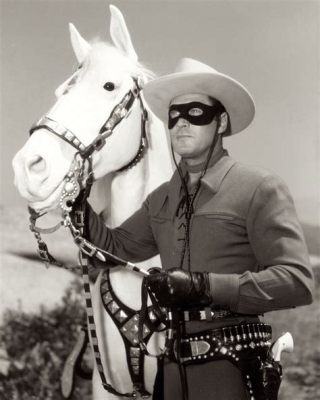  The Lone Ranger: Un Richiamo All'Avventura con Clayton Moore e I suoi Fedeli Cavalli!